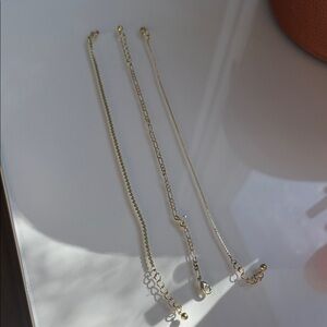 Uncommon James Gold Chain Bracelet Set